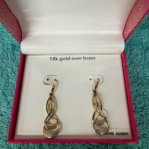 Beautiful Diamond Accent earrings